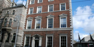 Outside front of the Royal Irish Academy building